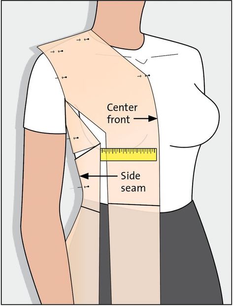 Pattern Drafting Tutorials, Sewing Measurements, Sewing Alterations, Sewing Tutorials Clothes, Sew Ins, Couture Sewing Techniques, Blouse Drafting Patterns, Diy Blouse Pattern, Blouse Pattern Sewing