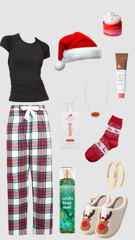 Christmas School Fits, Christmas Outfit Ideas Teens, Basic Christmas Outfits, Christmas Outfit Layout, Christmas Tree Shopping Outfit, Christmas Outfit Preppy, Christmas Outfits With Jeans, Christmas Aesthetic Clothes, Christmas Fit Ideas