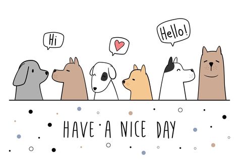 Cute Dogs Doodle Drawing, Doodle Wallpaper, Wallpaper Cover, Cute Dog Cartoon, ポップアート ポスター, Puppy Friends, Cartoon Doodle, Animal Doodles, 강아지 그림