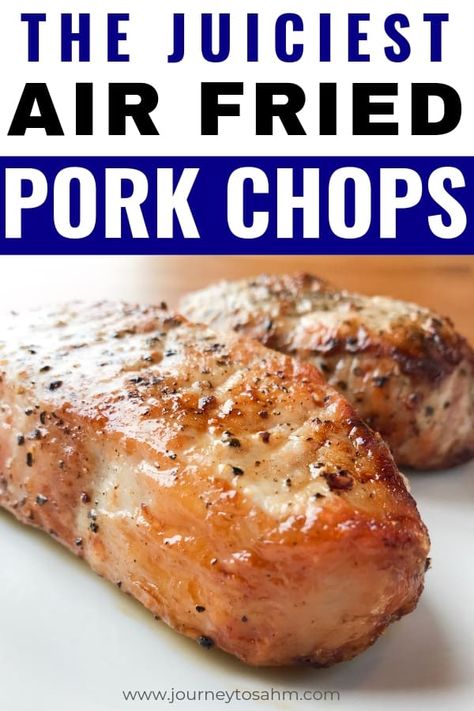 Porch Chops In Air Fryer, Pork Chops In An Air Fryer, Thick Boneless Pork Chops In Air Fryer, Air Fryer Thick Pork Chops Boneless, Air Fry Boneless Pork Chops, Thick Pork Chops In Air Fryer, Pork Chops In Ninja Foodi, Air Fryer Pork Chops Bone In, Pork Chop In Air Fryer