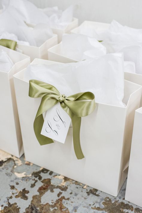 Client Appreciation Gifts, Guest Gift Bags, Hotel Welcome Bags, Wedding Welcome Gifts, Olive Wedding, Small Business Blog, Client Appreciation, Wedding Gift Bags, Wedding Welcome Bags