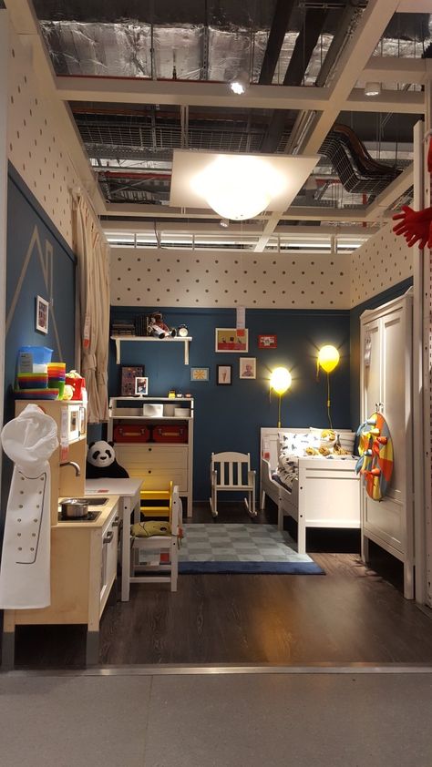 Ikea Bedroom Showroom, Ikea Showroom Bedroom, Ikea Inspo, Ikea Studio, Ikea Showroom, Ikea Interior, Ikea Ideas, Room Store, Ikea Kids