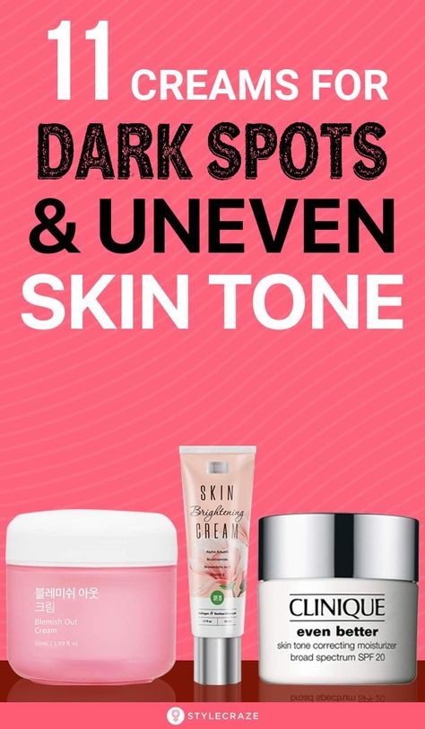 Best Product For Uneven Skin Tone, Best Products For Dark Spots On Face, How To Even Skin Tone On Face, Products To Even Skin Tone, Even Tone Skin Products, Brightening Cream For Dark Skin, How To Fix Uneven Skin Tone, Skincare For Uneven Skin Tone, How To Get Even Skin Tone