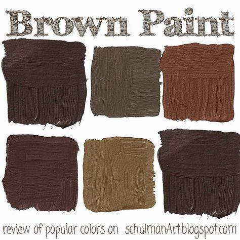 brown paint colors | paint swatches | decorating ideas on http://schulmanart.blogspot.com/2014/08/the-top-7-popular-brown-paint-colors.html Brown Living Room Decorating Ideas, Dark Brown Walls, Brown Paint Colors, Cozy Study, Roofing Colors, Brown Rooms, Living Room Brown, Room Brown, Ms Paint