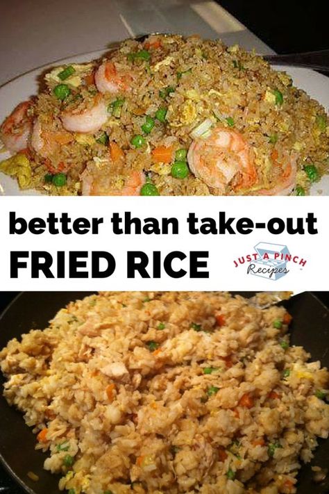 "I have made this recipe several times since pinching it. We love it! Tastes just like one of our Japanese steakhouse restaurants. Thanks so much for sharing... now my family can have Chinese take-out without leaving the house!" Fried Rice Chinese, Wok Recipes, Japanese Steakhouse, Chinese Foods, Chinese Food Recipes, Chinese Rice, Mapo Tofu, Arroz Frito, Chinese Takeout