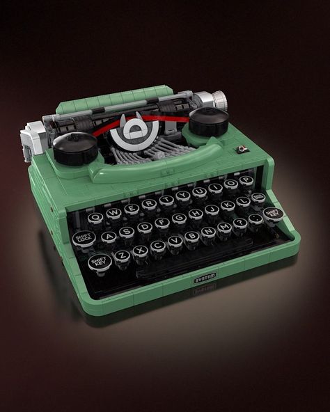 LEGO on Instagram: “Spark nostalgia with this LEGO replica of an old-fashioned typewriter 📖” Old Fashioned Typewriter, Lego Lego, Lego Ideas, Typewriter, Old Fashioned, Lego, Electronic Products, On Instagram, Instagram