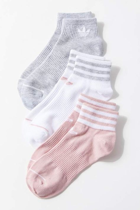 Nioe Socks, Cheap Cute Cotton Socks, Nike Quarter Socks, Teen Ankle Socks, Socks Adidas, Adidas Socks, Sports Socks, Sock Outfits, Baggy Pants