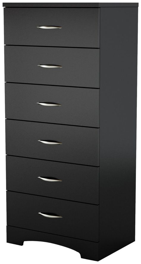 Bedroom Cupboard Designs Modern, Bedroom Drawers, Bedroom Cupboard Designs, 6 Drawer Chest, Chest Dresser, Black Furniture, Smart Furniture, Elegant Bedroom, Modern Dresser