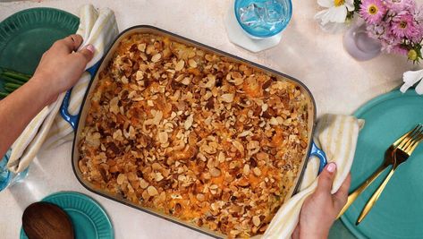 Chicken-And-Wild Rice Casserole — Southern Living Creamy Chicken And Wild Rice Casserole, Southern Living Chicken And Wild Rice Casserole, Chicken And Wild Rice Casserole, Party Dinners, Chicken Wild Rice Casserole, Chicken Wild Rice, Wild Rice Casserole, Chicken Rice Casserole, Cooked Chicken Recipes