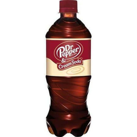 Dr. Pepper & Cream Soda in a 20 Oz bottle offers a delightful twist on a classic. This unique blend combines the 23 original flavors of Dr. Pepper with the smooth sweetness. The result? A refreshing beverage that satisfies with every sip. Its a perfect marriage of bold and creamy, creating a taste experience like no other. From the first taste, you're greeted with the familiar warmth followed by the comforting creaminess of cream soda. This duo creates a harmonious flavor that dances on the pala Cream Soda Dr Pepper, Dr Pepper Cream Soda, Bday List, A Perfect Marriage, Boo Basket, Cream Soda, Blue Birthday, Dr Pepper, Perfect Marriage