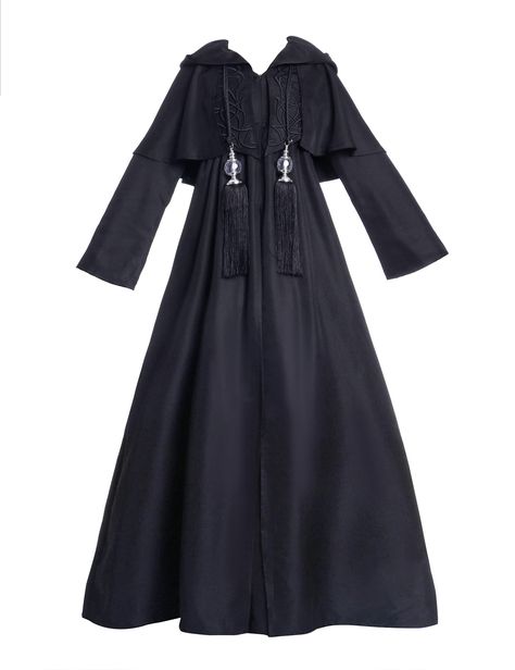 PRICES MAY VARY. FF14 Emet Selch Cosplay Dress Cloak Outfits Hades Hythlodaeus Costume Long Sleeve Hooded Cape Uniform Suits Halloween Party Black Robe. Design - Full length cloak, long sleeves, hooded robe, front placket embroidery craft, tassels accessories. Package Included - 1* Hooded Robe. Occasion - Suitable for daily wear, Christmas, Halloween, cosplay, carnival, photograph, role-cosplay, theme party, etc. Material - Poylester fabric. Cloak Outfit, Halloween Costume Suit, Hooded Robe, Hooded Cape, Halloween Costume Outfits, Hooded Cloak, Witch Costume, Cosplay Dress, Embroidery Craft