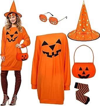 Halloween Pumpkin Costume for Women Pumpkin Costume Accessories for Adult Cosplay Party Halloween women's costume is ideal for Halloween parties and adds a splash of color with classic Halloween elements; You can also wear for other occasions such as Christmas Eve, birthday parties, stage shows, fancy dress parties, role play, pumpkin themed parties, animal themed parties, Halloween fancy dress parties #ad Cute Halloween costumes mermaid man and barnacle boy costume witch outfit Wood elf costume Adult Pumpkin Costume, Halloween Pumpkin Costume, Pumpkin Bag, Costume For Women, Masquerade Costumes, Pumpkin Costume, Witch Outfit, Halloween Fancy Dress, Stage Show