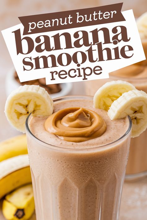 Discover a healthier smoothie experience with peanut butter banana smoothies. Control portions to maintain health goals and substitute almond milk and sunflower butter for a lactose-free or vegan option. This nutrient-rich blend offers fiber and antioxidants, allowing guilt-free indulgence. Prepare ahead for a quick health boost anytime. Share your favorite smoothie hack or save for later! #HealthySmoothies #SmoothieTips #PlantBased #VeganOptions #PortionControl #EatSmart #NutrientRich Frozen Banana Smoothie Recipes, Ensure Smoothie Recipes, Banana Milk Smoothie, Peanut Butter Smoothie Recipes, Frozen Banana Smoothie, Banana Smoothie Recipe Healthy, Banana Peanut Butter Smoothie, Peanut Butter Banana Smoothie Recipe, Quick Smoothie Recipes