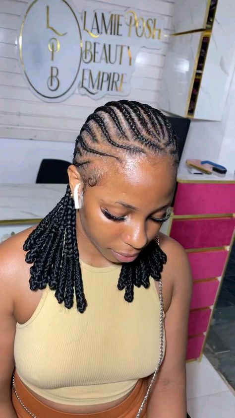 Braided Cornrow Hairstyles All Back, Cornrow Short Braids, Ghana Weaving Styles For Natural Hair, Braided Hairstyles For Black Women Scalp Braids, Simple All Back Hairstyles Braids, Up Style Cornrows, Back Cornrows Braids For Black Women, Nice All Back Hairstyles, Ghana Cornrow Hairstyles