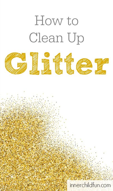 How to Clean Up Glitter Creative Kids Crafts, Rainy Day Fun, Things To Do Alone, Craft Day, Play Ideas, Fun Crafts For Kids, House Cleaning Tips, Craft Activities For Kids, Childrens Art