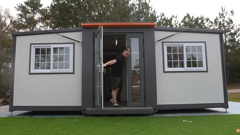 I bought a $20k Amazon tiny home - 13m people tuned in just to watch me unbox it I Bought A House, Bought A House, Celebrity Music, Affordable Housing, Tv Entertainment, Tiny Home, Amazon Home, Housing Market, House Prices