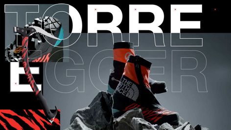 The North Face "Summit Series Footwear" Product Film - Motion design - STASH : Motion design – STASH North Face Brand, Event Promo, Cinematic Trailer, Summit Series, Mountaineering Boots, Print Layout, Ux Web Design, Business Events, Business Presentation