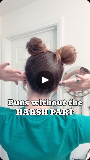 277K views · 63K reactions | Mickey ears, space buns, potato potahto. I hope you like this lil tutorial 🥰

#hairstyleinspo #hairtutorial #hairstylist #lexingtonhairstylist #lexingtonkentucky #travelinghairstylist #beautytutorial #spacebunstutorial #mickeyears #updohairstyles #updotutorial #tutorial #howtobeauty #explorepage | Gina V. Facials, Waxing, Makeup & Hairstyling | ginavalentinebeautycompany · Original audio Mickey Hairstyle, How To Do Space Buns With Long Hair, How To Make Space Buns, Two Buns Tutorial, Tutorial Chignon, Disney Hairstyles, Mother Of The Bride Hairdos, Hairstylist Instagram, Lady Hair