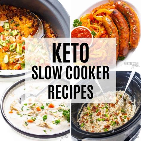 Slow Cooker Keto Recipes, Keto Slow Cooker Recipes, Keto Slow Cooker, Cena Keto, Keto Crockpot Recipes, Keto Foods, Low Carb Recipes Dessert, Instapot Recipes, Healthy Crockpot Recipes