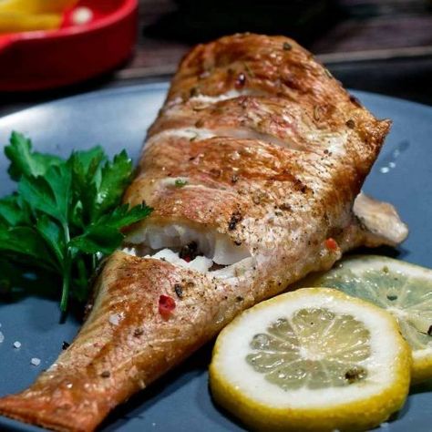 Rock Fish Recipe Grilled, Baked Rock Fish Recipes Oven, Grilled Rockfish Recipes, Rock Fish Recipe Baked, Rockfish Recipes Pan Seared, Rockfish Recipes Baked, Baked Rockfish Recipes, Rockfish Recipe, Rockfish Recipes