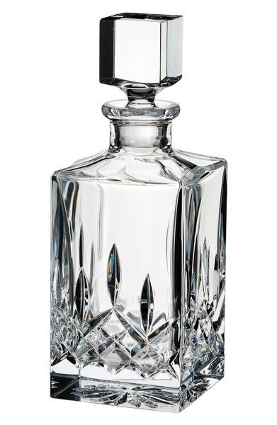 Main Image - Waterford Lismore Clear Square Lead Crystal Decanter Waterford Crystal Lismore, Waterford Lismore, Crystal Pattern, Crystal Stemware, Liquor Decanter, Whiskey Decanter, Decanter Set, Crystal Decanter, Crystal Glassware