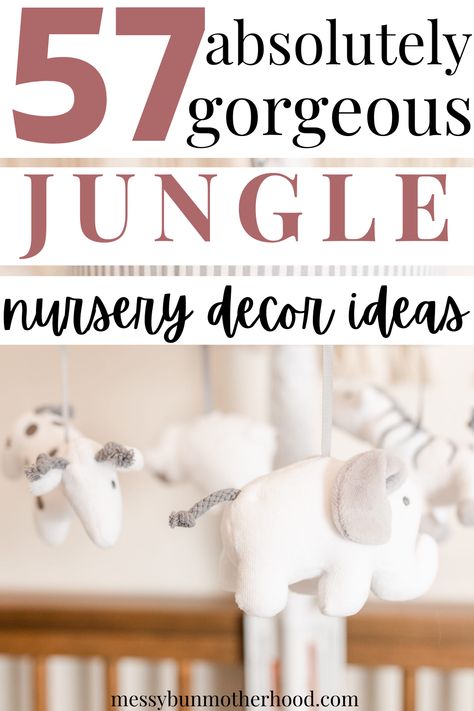 jungle nursery decor ideas Minimalist Jungle Nursery, Diy Jungle Nursery Decor, Safari Baby Boy Nursery, Neutral Jungle Nursery, Pink Safari Nursery, Safari Nursery Ideas, Girl Jungle Nursery, Jungle Nursery Theme, Safari Nursery Girl