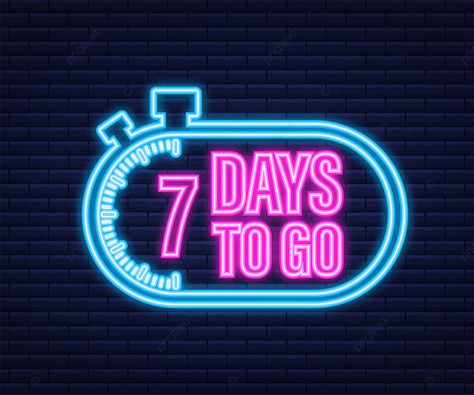 One Week To Go Countdown, 2 Days To Go, 1 Week To Go Countdown, 7 Days To Go Countdown Birthday, 7 Days To Go Countdown, 7 Days To Go Countdown Wedding, 5 Days To Go Countdown Wedding, Buy 1 Get 1 Free Design Poster, Countdown Design