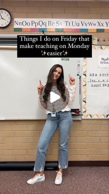 Classroom Tips And Tricks Teacher Hacks, Fun Friday Activities Classroom Ideas Kindergarten, Type A Teacher, Teacher Morning Routine, Teacher Routine, Teacher Ideas For Classroom, Friday Routine, Teaching Hacks, Teacher Lifestyle