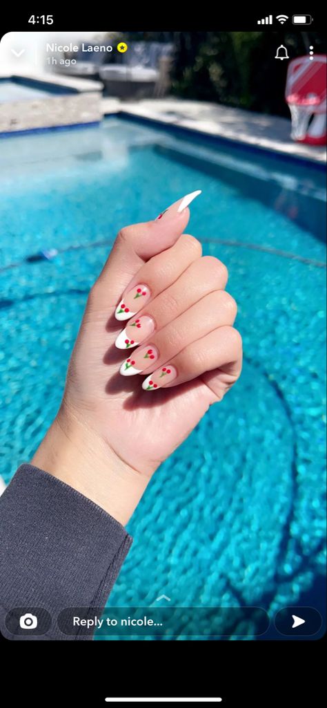 Nicole Laeno Instagram, Nicole Laeno Nails, Ideas Uñas, Nicole Laeno, Nail Designs Valentines, Summery Nails, Cute Acrylic Nail Designs, Simple Acrylic Nails, New Nails