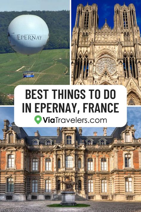 Best Things to Do in Epernay, France Champagne Region France, Epernay France, French Vacation, Vineyard Tour, Champagne Region, Beautiful Town, France Travel, Travel Itinerary, Hidden Gems