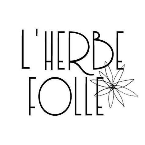 L'Herbe Folle - Fleuriste Freelance www.facebook.com/LHerbeFolleFleuriste Home Decor Decals, ? Logo, Flowers, Home Decor, Logos, Home Décor