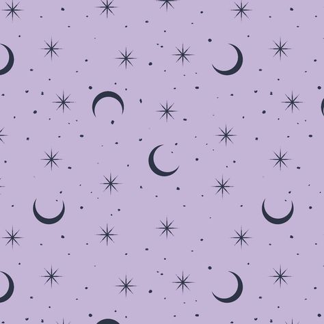 Tropical Prints Pattern, Moon And Stars Wallpaper, Witch Wallpaper, Purple Quotes, Star Illustration, Witchy Wallpaper, Moon Pattern, Iphone Wallpaper Themes, Watch Wallpaper