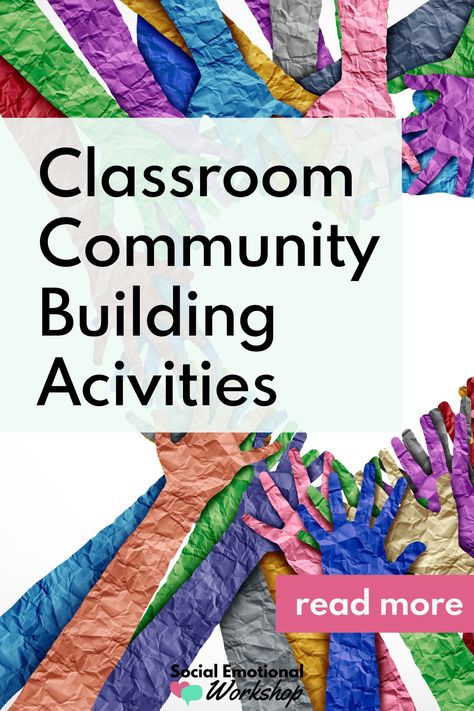 7 Classroom Community Building Activities 7 easy community building activities for the classroom. Get students feeling connected and engaged with closing circles, compliments, community service, lunch bunch and more. Community Builders Elementary, Student Connection Activities, Creating Classroom Community, Classroom Connection Activities, Buddy Classroom Activities, Community Circle Activities, Community Building Activities Classroom Middle School, Community Circles In The Classroom, Community Activities For Kids