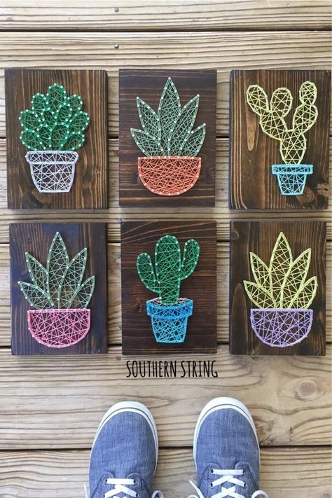 40+ Best String Art Ideas & Patterns For String Art Ideas, فن الرسم بالمسامير, Fun Diy Craft Projects, Nail String, String Art Templates, String Art Tutorials, Buat Pita, String Wall Art, Nail String Art