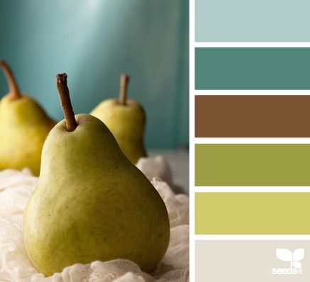 Pear palette In Color Balance, Color Concept, Design Seeds, Color Balance, Living Room Bathroom, Colour Board, Color Stories, Room Bathroom, Pavlova