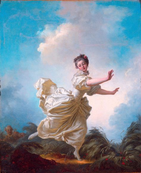 The Pre-Arranged Flight, Jean-Honoré Fragonard, French. Rococo Painting, Jean Honore Fragonard, Rococo Art, Harvard Art Museum, Woman In White, French Rococo, European Paintings, Rococo Style, Classical Art