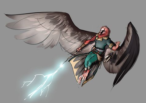 Vulture Aarakocra, Dnd Species, Sun Character, Bearded Vulture, Anthropomorphic Animals, Dark Sun, Pathfinder Character, The Elder Scrolls, Male Character