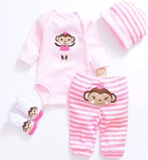 PRICES MAY VARY. This real life baby doll suit is made by hand and it’s non-toxic,100% cotton and safe environmentally friendly material. Realistic baby dolls suit including a striped cross hats, pink jumpsuits, cute monkey-head pants and a pair of socks. The baby doll clothes sets are suitable for most size doll in 20-22 inches. You can either wash them by hand or in a washing machine. This costume set can make your bay doll look more lovely and beautiful,children will love it.There are also a Real Life Baby Dolls, Pink Monkeys, Handmade Baby Clothes, Baby Alive Dolls, Realistic Baby Dolls, Baby Doll Accessories, Reborn Baby Girl, Newborn Baby Dolls, Reborn Baby Doll