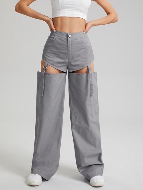 Pants Drawing, Strap Pants, Women Bottoms, Fashion Top Outfits, Fashion Nova Outfits, Cargo Pants Outfit, Classy Dress Outfits, Jeans Diy, Cargo Skirt