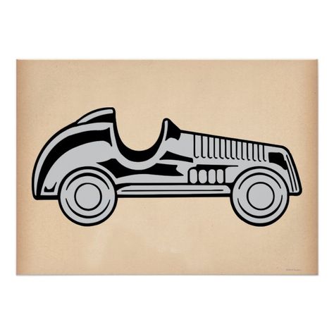 Monopoly Decorations, Monopoly Theme, Vintage Monopoly, Grand Prix Posters, Halloween Office, Car Poster, Motorcycle Design, Futuristic Cars, Car Posters