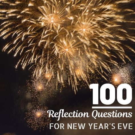 New Years Questions, New Year Reflection Questions, Year Reflection Questions, New Year Reflection, Year Reflection, Questions For Friends, Survey Questions, 100 Questions, Reflection Questions