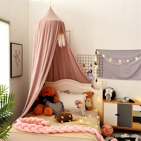 Tent Bedroom, Hanging Curtain, Bed Canopy, Play Tent, Canopy Bed, Mosquito Net, Bedroom Nursery, Hanging Curtains, Girl Room