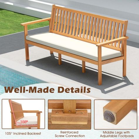 Outdoor bench diy