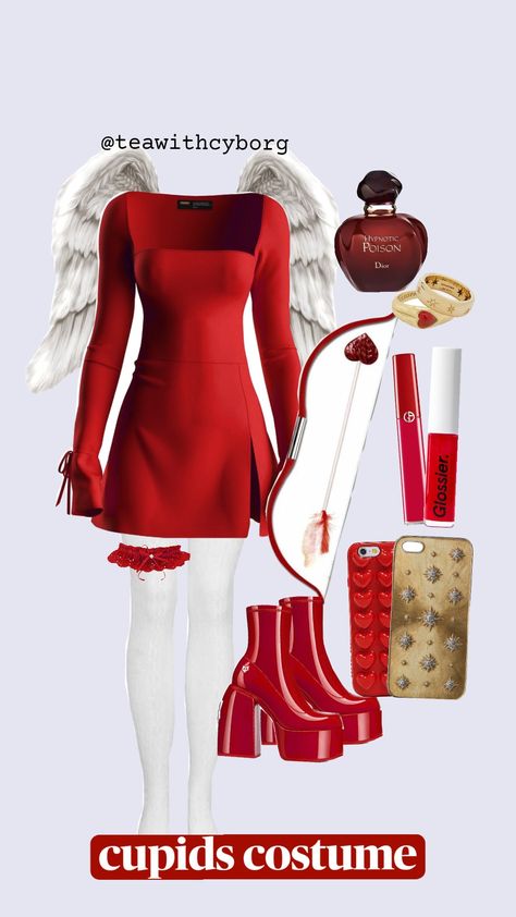 Cupid Costume Ideas, Pretty Halloween Costumes, Holloween Costume, Trendy Halloween Costumes, Halloween Costume Outfits, Halloween Inspo, Halloween 2, Trendy Halloween, Cute Costumes