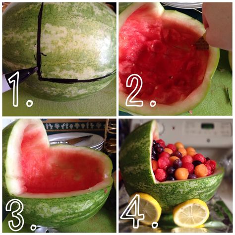 How to: Watermelon Baby Carriage – A Modest Fashion & Faith Blog Watermelon Baby Carriage, Baby Shower Watermelon, Baby Shower Fruit, Deco Fruit, Watermelon Baby, Watermelon Carving, Baby Diaper Cake, Summer Baby Shower, Shower Food