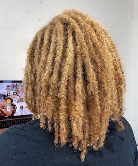 Bleach Locs, Bleached Locs, Blond Locs, Feminine Locs, Loc Colors, Blonde Locs, Dyed Locs, Loc Appreciation, Loc Goddess