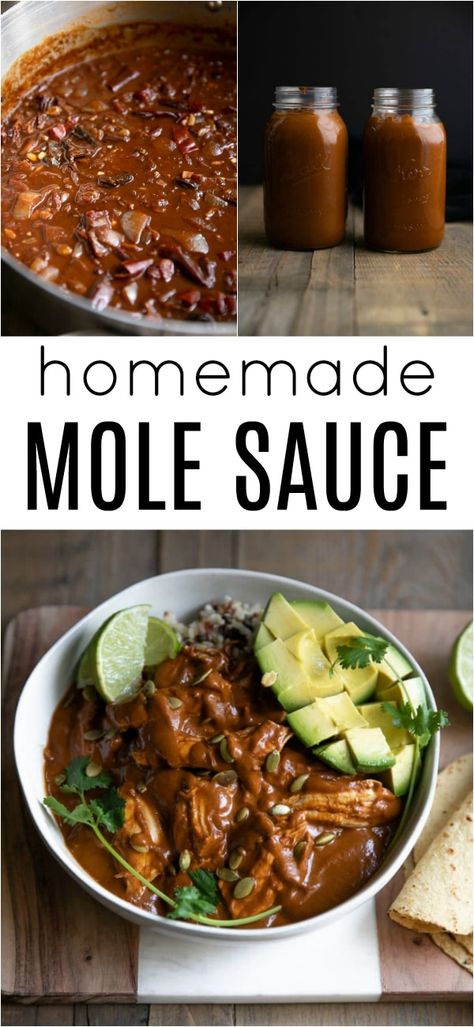 Mole Pepper Recipes, Chiltepin Recipe, Sweet Mole Recipe Mexican, How To Make Mole Sauce, Authentic Mole Recipe Mexico, Crockpot Mole, Vegetarian Mole Recipe, Beef Mole Recipe, Mole Recipe Easy