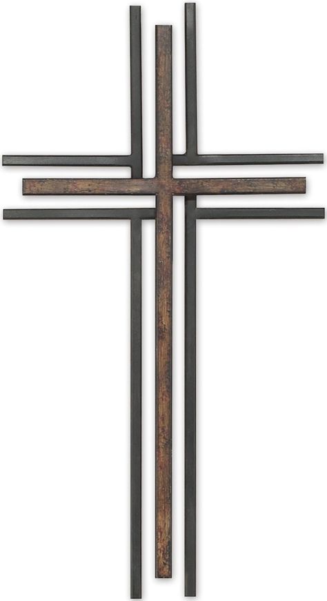 Metal Crosses, Wooden Cross Crafts, Church Furniture, Wooden Crosses, Church Stage Design, Cross Necklaces, Cross Crafts, Welding Art Projects, Wall Cross