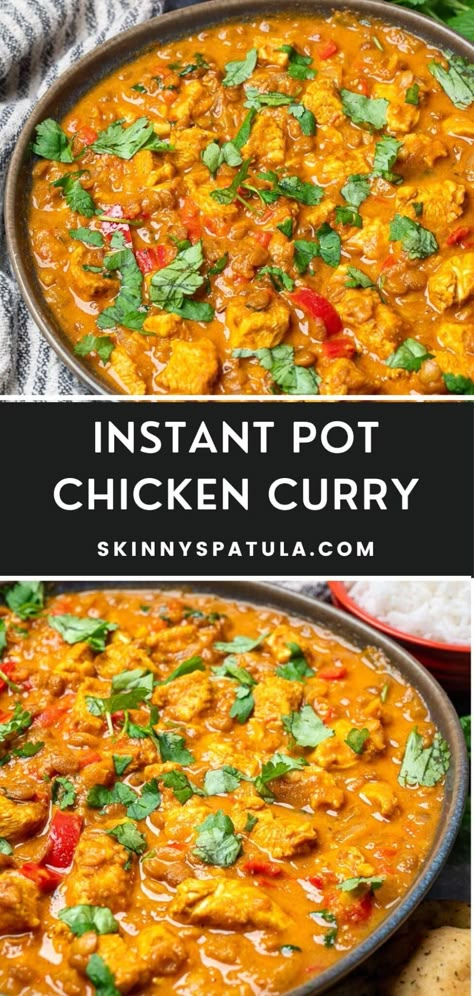 Instant Pot Turmeric Chicken, Insta Pot Curry Recipes, Ministry Of Curry Instant Pot, Instant Pot Chicken One Pot Meal, Pressure Cooker Chicken Healthy, Instant Pot Curry Chicken Coconut Milk, Instapot Coconut Curry Chicken, Chicken Korma Instant Pot, Instapot Thai Chicken Curry