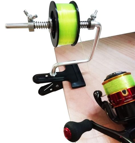 SLMOZKA Fishing Line Spooler Silver Reel Winder Spool Tackle Winder spooling Station Winding System Ultimate Line Fishing Line Spooler, Fishing Tools, Fishing Line, Fishing Accessories, Suction Cup, Tools Accessories, Dyson Vacuum, Outdoor Gear, Vacuum Cleaner